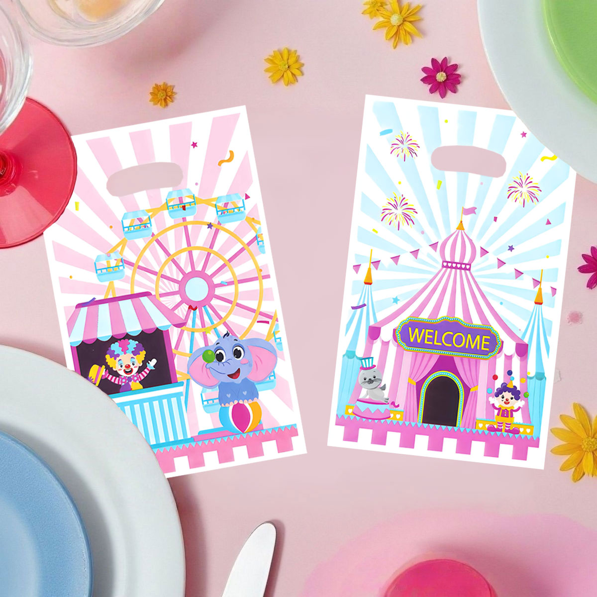Wedding Party Supply Store - 20 Adet/40 Adet Parti Hediye Çantaları,