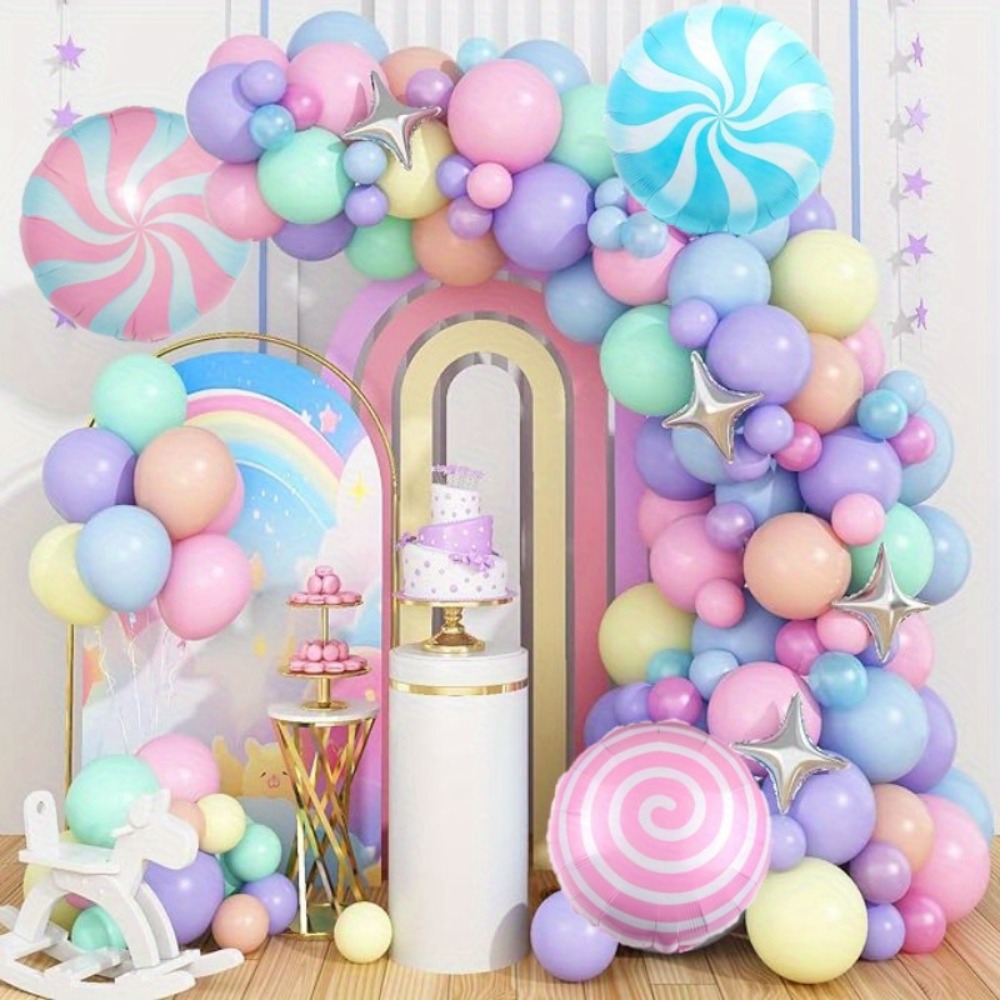 Wedding Day Supply Kit - 133 adet çörek temalı balon çelenk