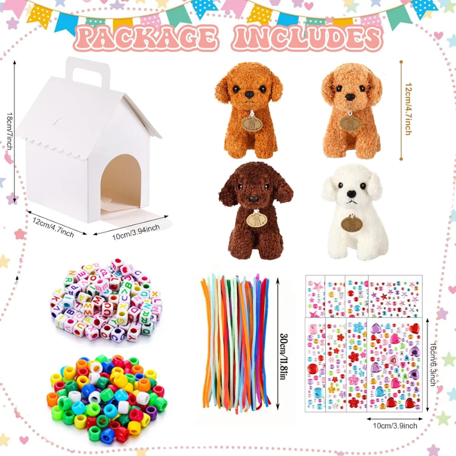 Wedding Supply Kit - Kendin Yap: Köpek Yavrusu Temalı Parti