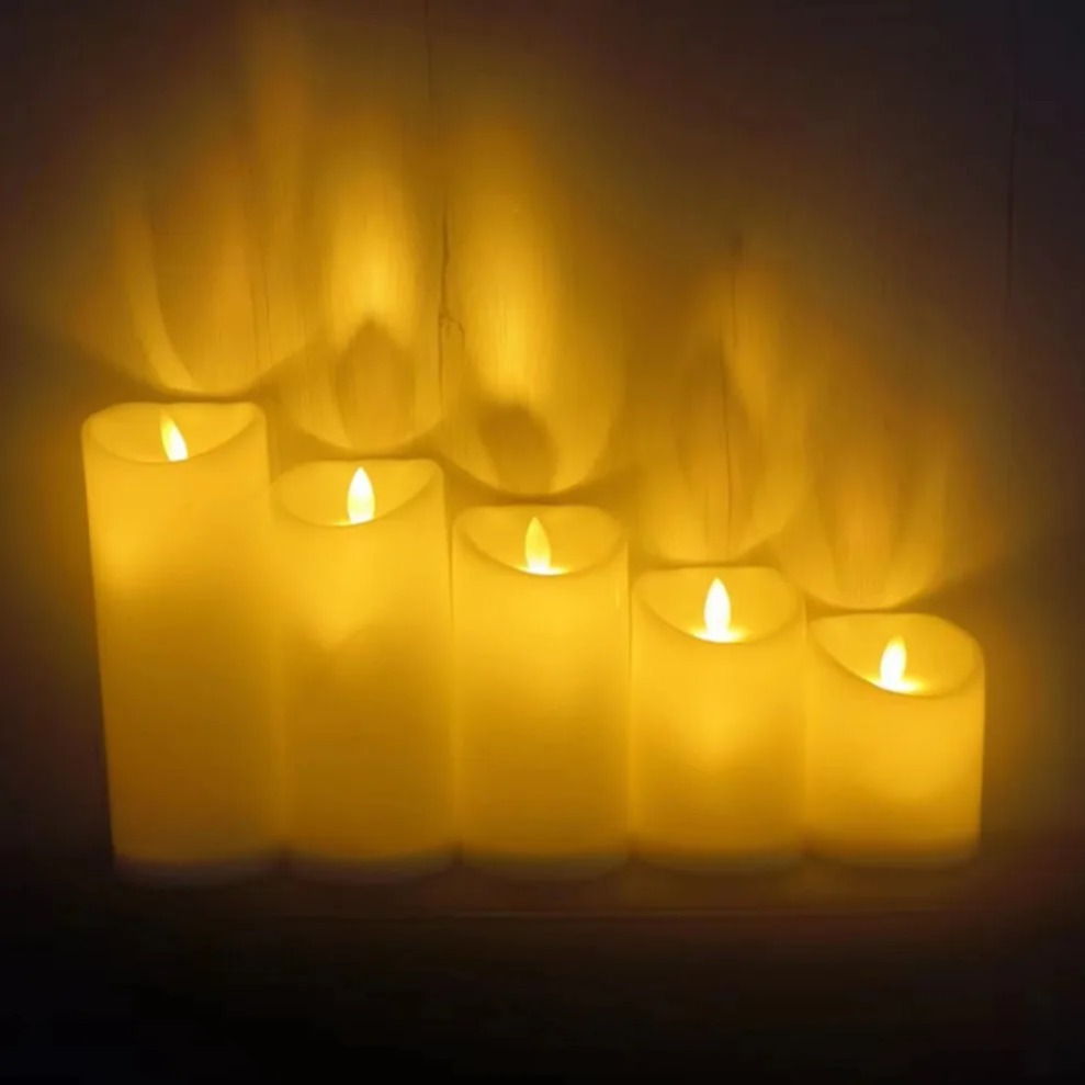 Wedding Power Supply - LED Elektrikli Mum Lamba Salıncak Alevsiz