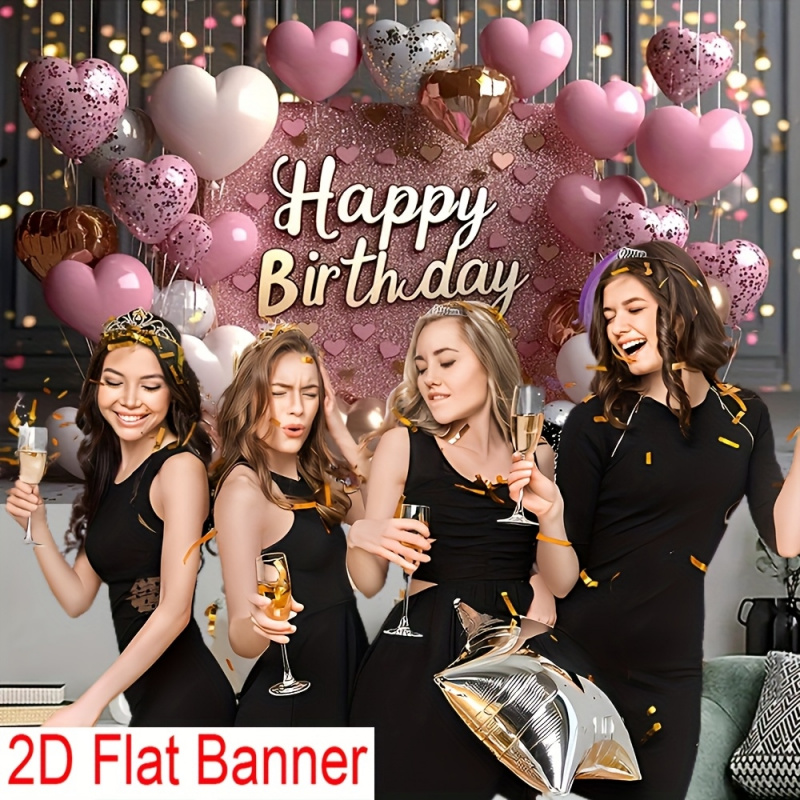 Mutlu yıllar, pembe simli arka - Wedding Power Supply incelemesi ve fiyatı