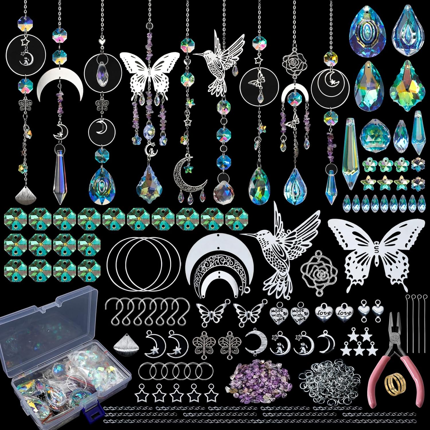 DIY 400 adet SunCatchers Yapma - Wedding Supply Kit incelemesi ve fiyatı